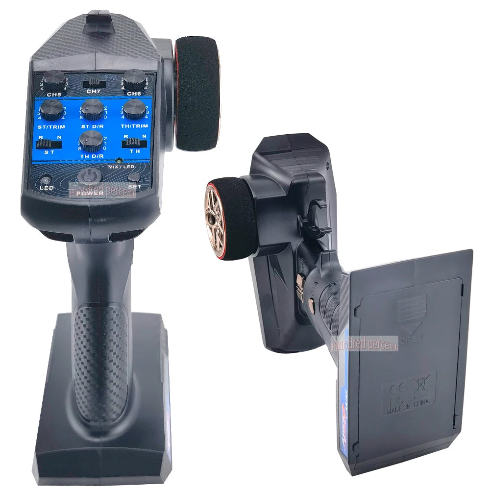 Flyueace T-6819C - 7CH 2.4GHZ 4.2-10V Radio Control System Transmitter With Receiver For RC Car Boat Tank Truck Toy Linkage lights 26 Flyueace T-6819C