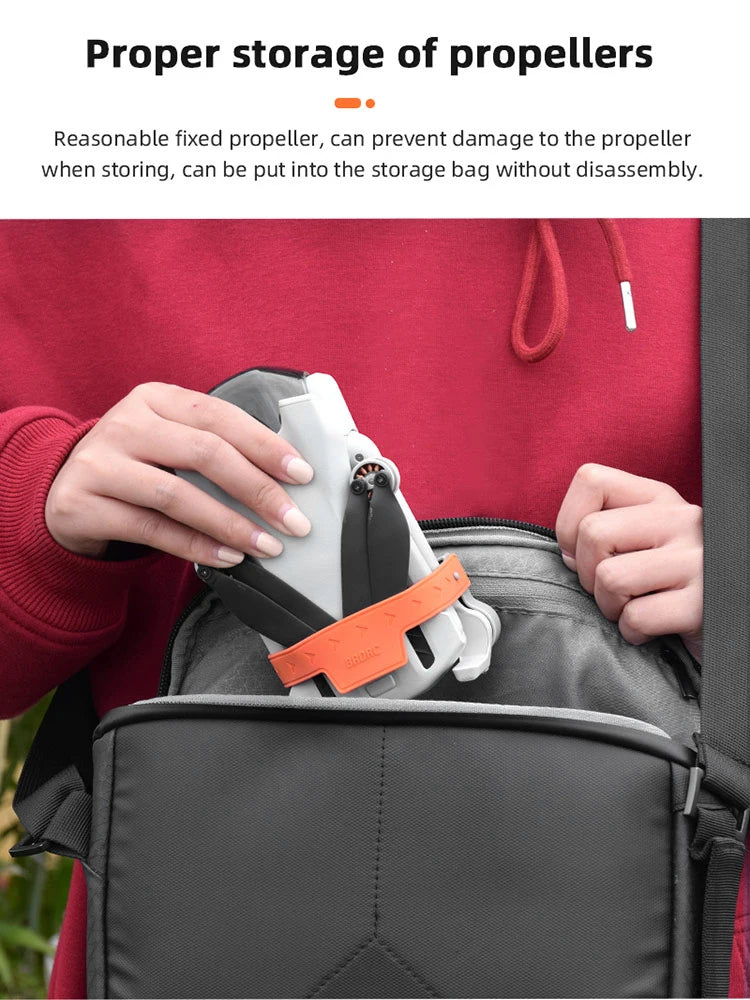 Propeller Holder for DJI Mini 3/3 Pro - Wings Fixed Stabilizers Protective Prop Blades Strap Drone Accessories DJI Accessories 16 Propeller Holder for DJI Mini 3/3 Pro, Proper storage of propellers , can prevent damage to the propeller when storing