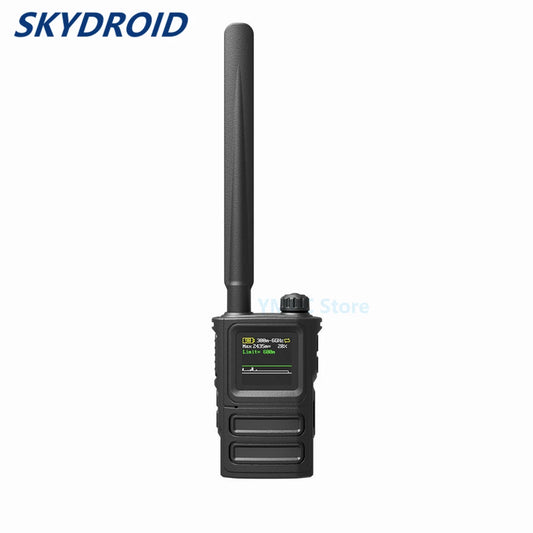 Skydroid S10 Handheld Drone Alarmer, Detects objects up to 1km away with wide range and 6GHz frequency.