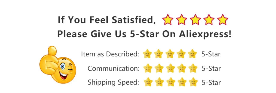 5-Star Communication: 3 : 5-Star Shipping Speed: 3797 5-Star Item as