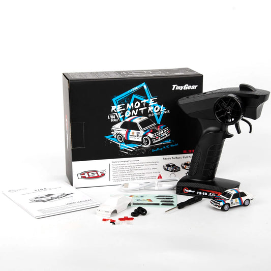 HSP TinyGear TX-8B 1/64 Rc Car, HSP TinyGear TX-8B RC car with 2.4GHz mini drift racing and LED lights, ready-to-run and rechargeable.