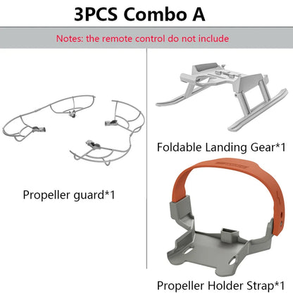 For DJI Mini 4 Pro Propeller, 3PCS Combo A Notes: the remote control do not include Foldable Landing