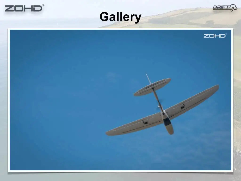 special designed H-girder for main wing, makes it super solid and tough .