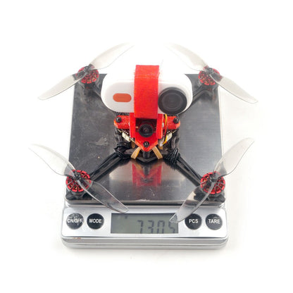 HappyModel Crux3 - 1S ELRS 3inch FPV Toothpick Drone F4 2G4 Built-in SPI ELRS 2.4G OPENVTX 400mW Caddx Ant EX1202.5 KV11500 1S