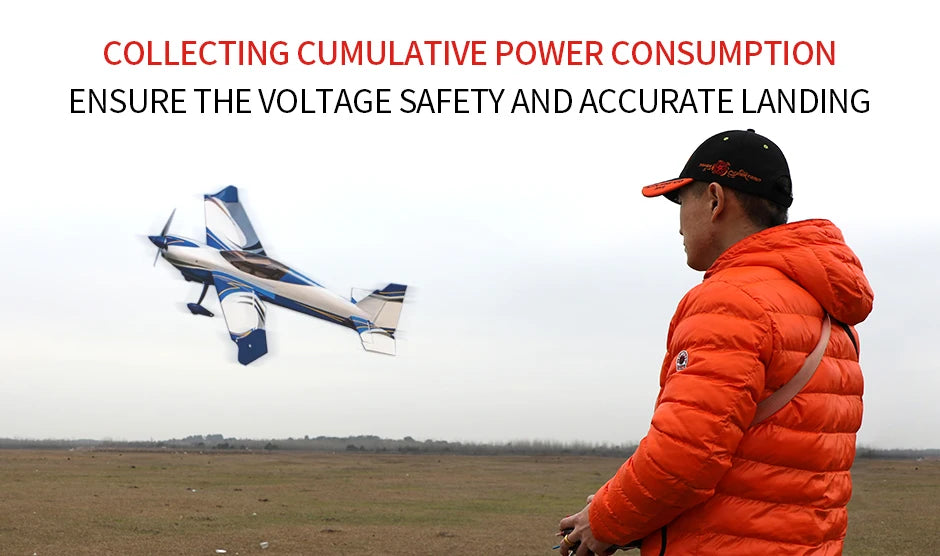 T-MOTOR AM LINK ESC, COLLECTING CUMULATIVE POWER CONSUMPTION ENSURE THE