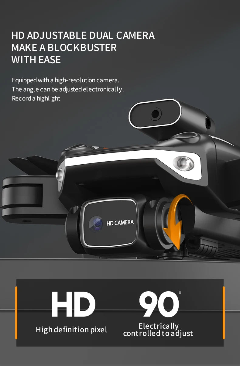 X25 Drone, hd adjustable dual camera make ablockbuster with ease