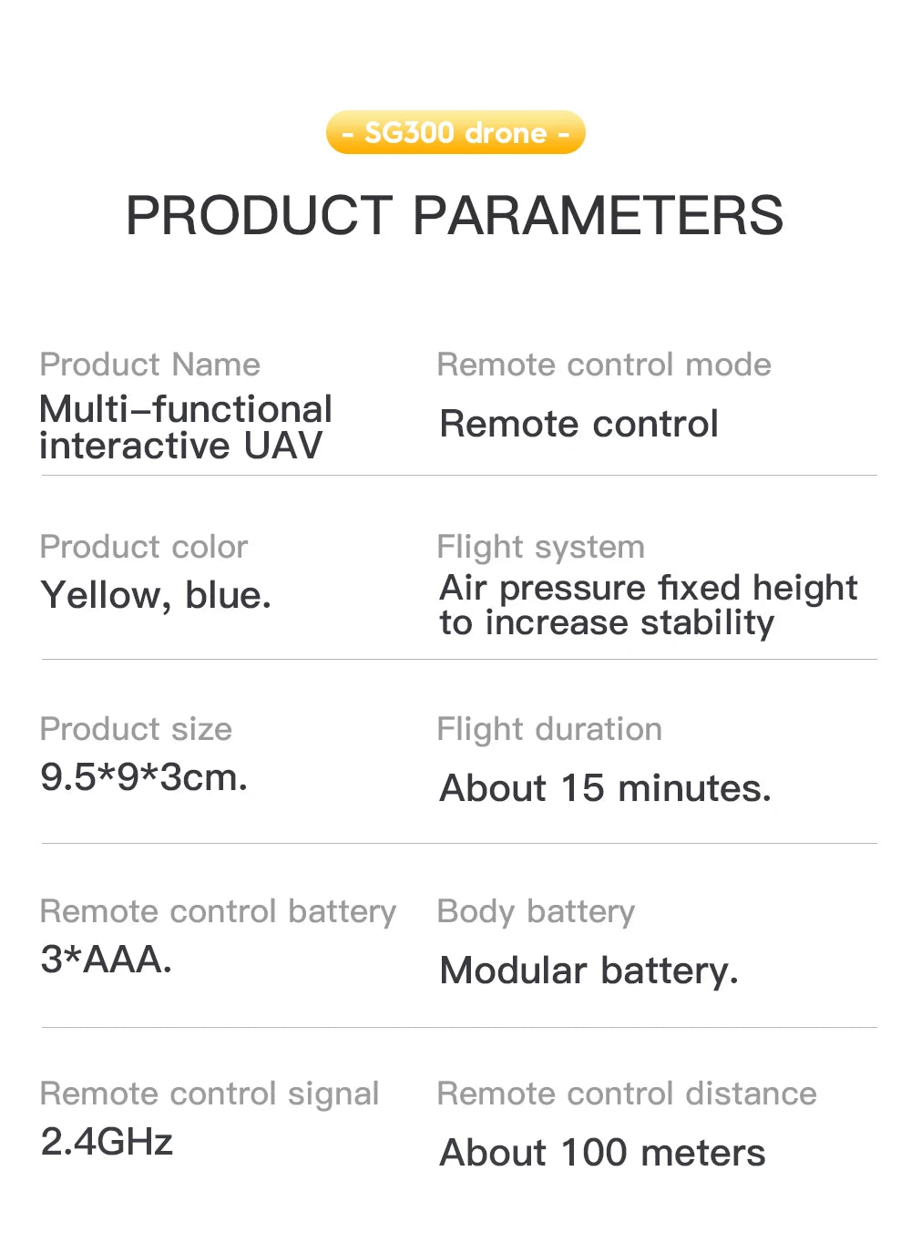 SG300/SG300S Mini Drone - Obstacle Avoidance Portable Dazzling Light Cool Remote Control Fancy Drone RC Toy for New Year Quadcopter 26 SG300/SG300S Mini Drone, sg300 drone product name remote control mode multi-functional remote