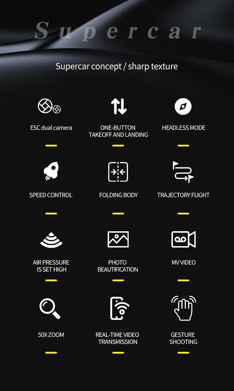 XS9 Drones With Camera