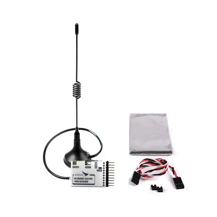 Arkbird 25W Transmitter - 433MHz 10Channel FHSS UHF Module for Long Range RC Drone Airplane Futaba WFLY APM PIX Autopilot 12 Arkbird 25W Transmitter, Arkbird OSD has the following functions: 7.
