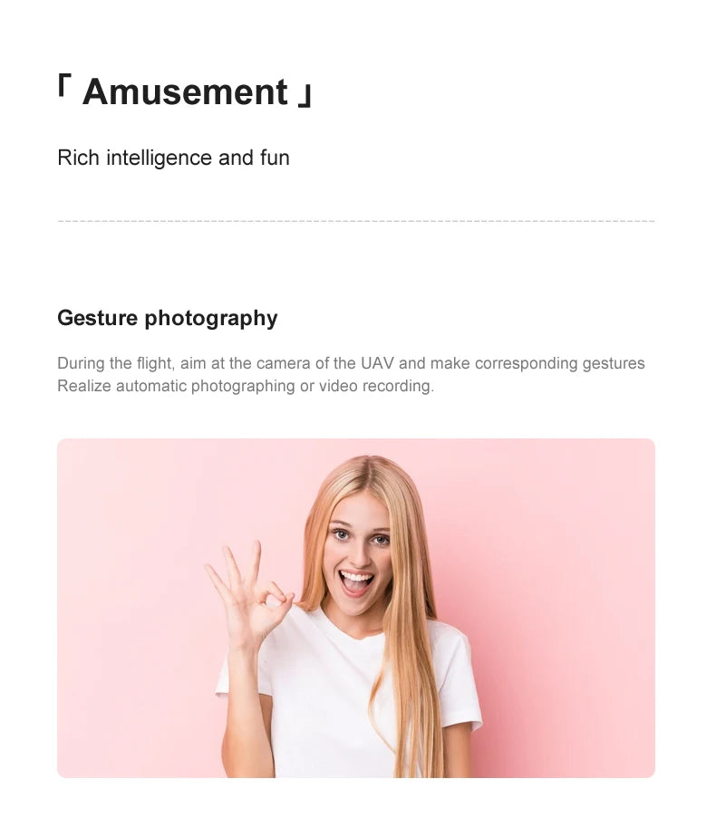 LU20 Drone - 8K Profesional GPS ESC With Dual Camera 360 Obstacle Avoidance Foldable 4K Quadcopters Toy Gift 40 LU20 Drone, make corresponding gestures realize automatic photographing or video recording .