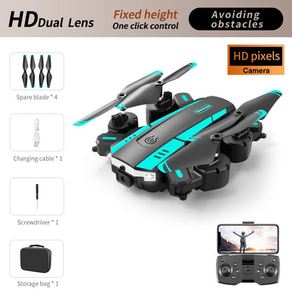 T6 Drone, HDDual Lens Fixed height Avoiding One click control obstacles HD pixels Camera Spare blade Char