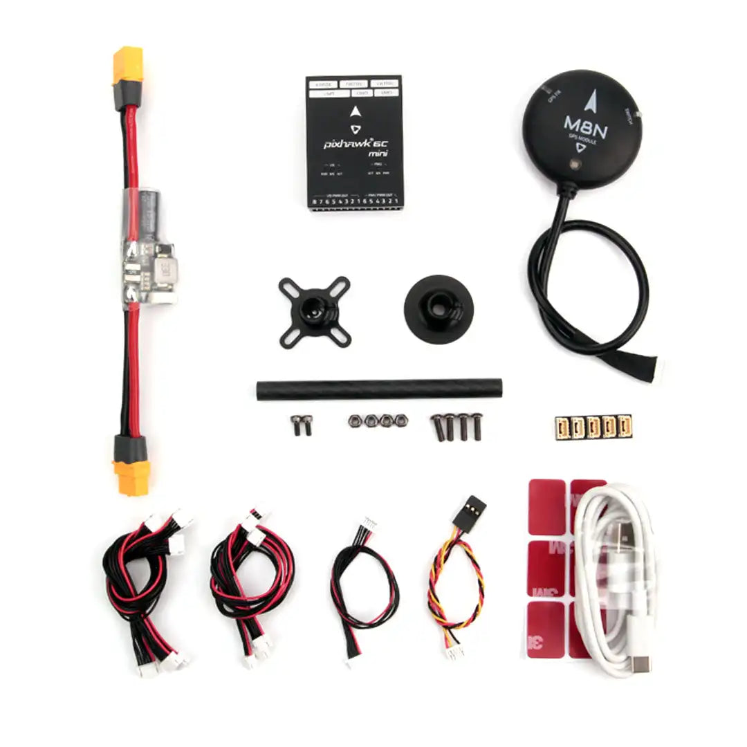 Holybro Pixhawk 6C Mini Flight Control - FC With M02 M06 Power Module and M8N M9N M10 GPS For Rc autonomous vehicle/Quadcopter/Airplane/Drone 14 Holybro Pixhawk 6C Mini Flight Control, pidinkGc Tunt 0000 rppo MBN