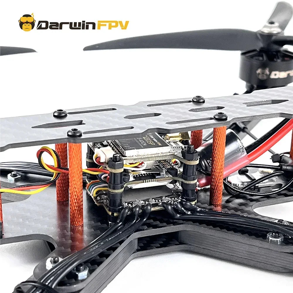 DarwinFPV X9 9 inch FPV Analog Drone - 3KM Distance 2.5KG Payload F11 FC 100A 4in1 ESC 2812 1100KV Motor 5.8Ghz 1W VTX 3-6S RC Long Range Quadcopter