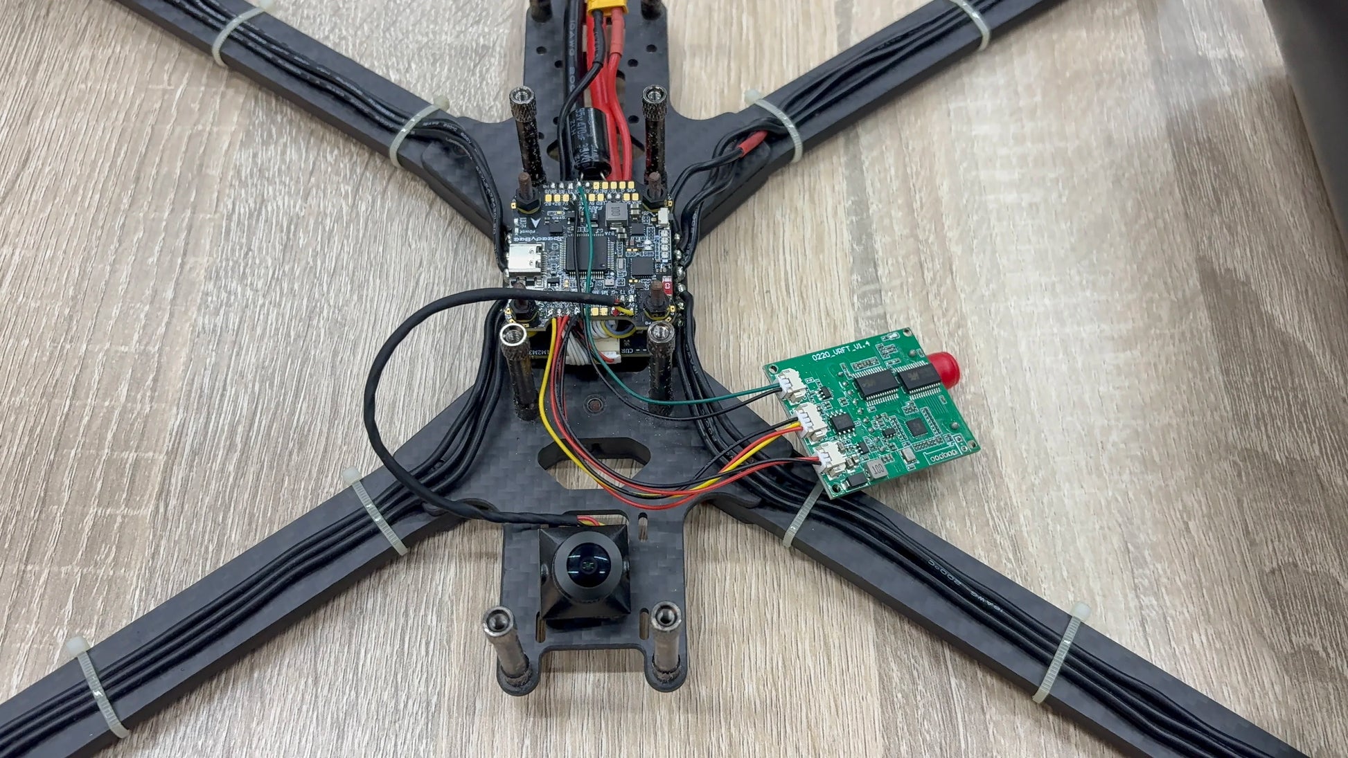 FPV Drones Optical Fiber Image Data Module Relay Extender, Supports up to 20km Wired Signal Transmission