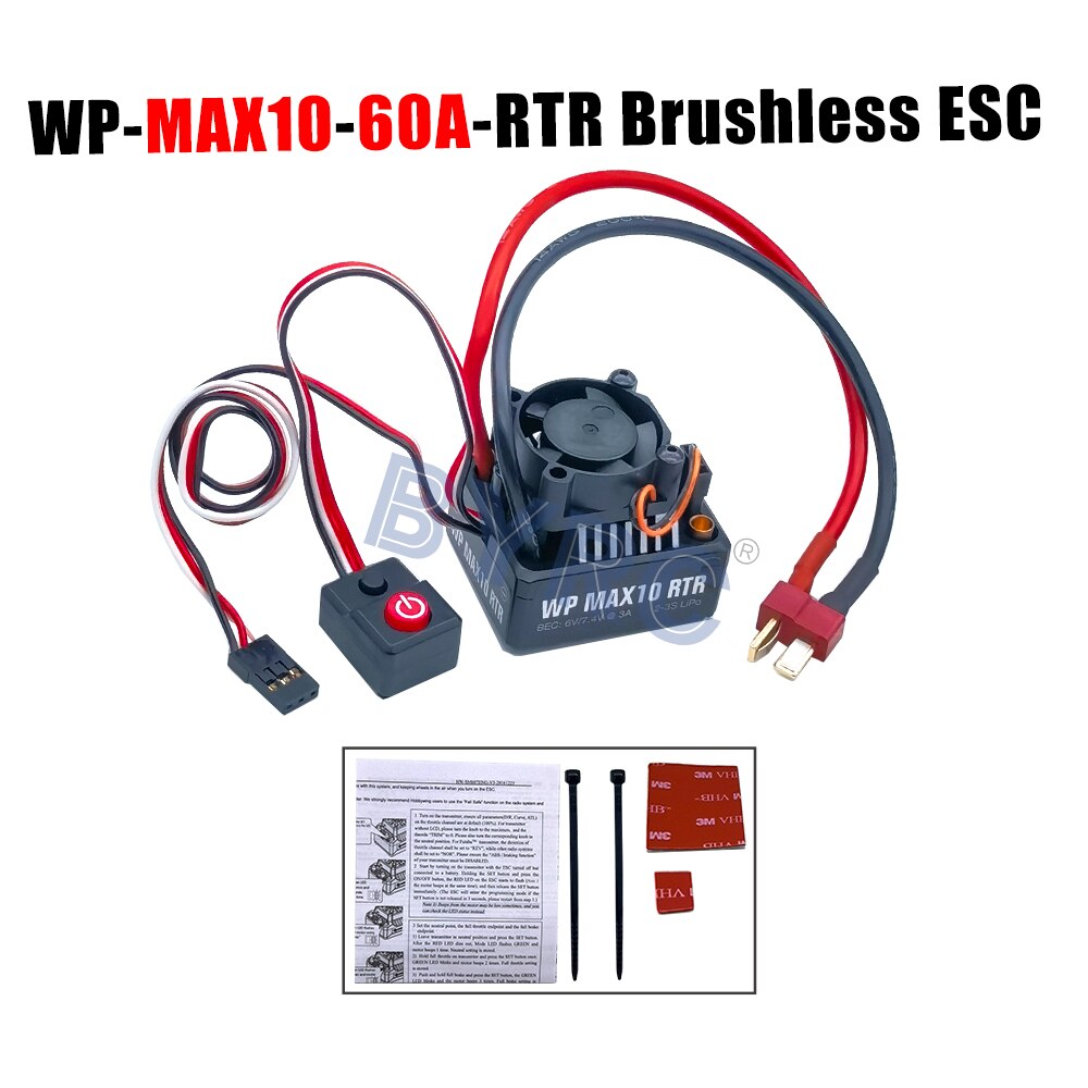 WP-MAX1O-GOA-RTR Brushless ESC WP