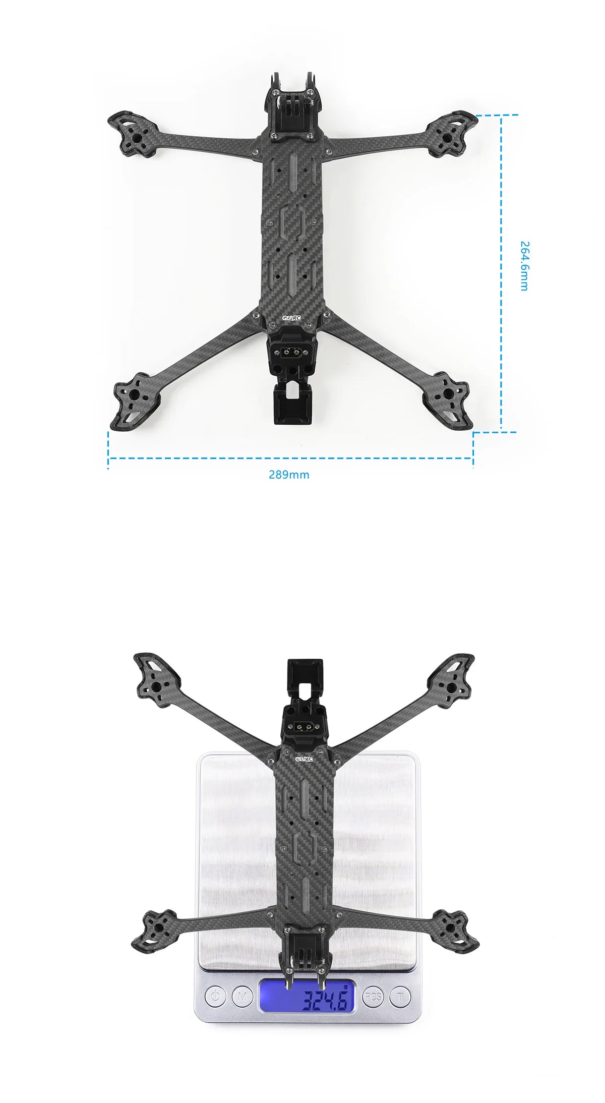 GEP-MOZ7 Frame 7Inch Parts Propeller Accessory, the new series MOZ7 will take you to break the distance and achieve extraordinary images