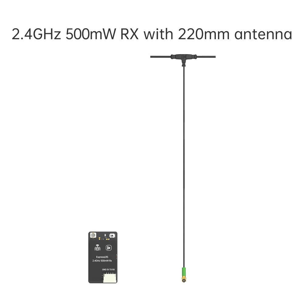 iFlight ELRS 500mW Receiver - ExpressLRS 900MHz / 2.4G 500mW RX for FPV Drone