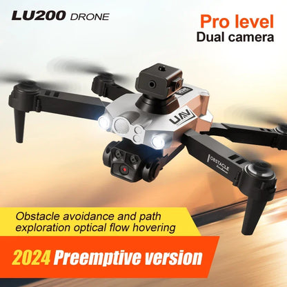 LU200 Drone, LUZOO DRONE Pro level Dual camera Obstacle