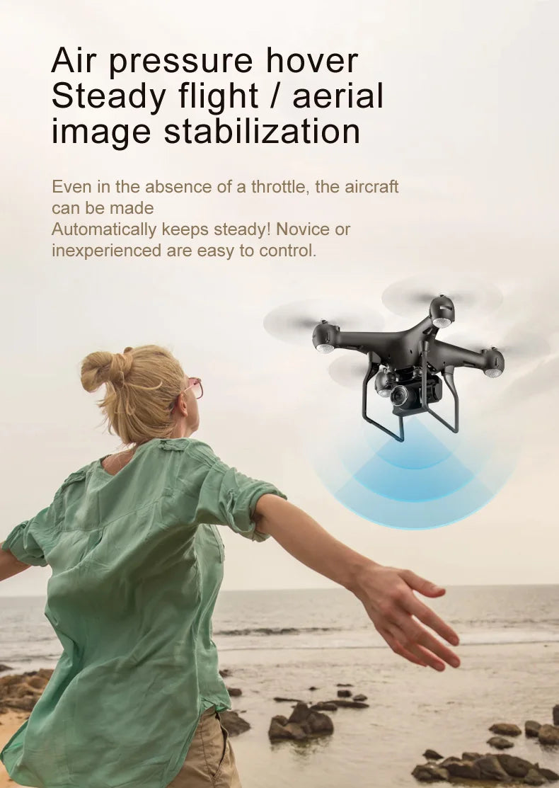 S32T Pro  Drone, air pressure hover steady flight 7 aerial image stabilization even in the absence