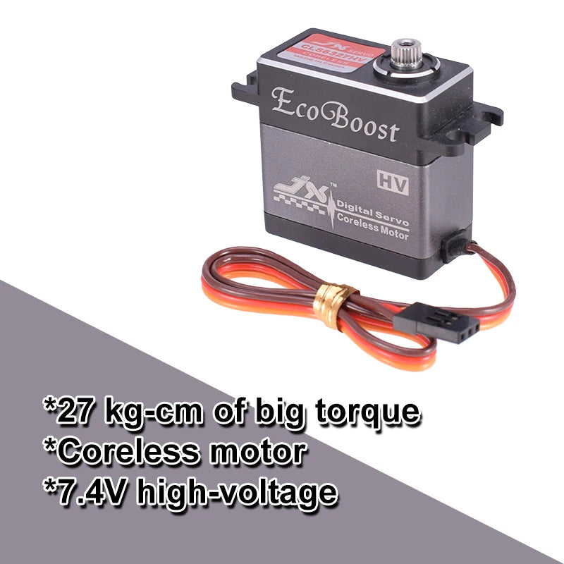 JX Servo, Bervo Corelesst Motor #7.4VV high-voltage EcoGBoost