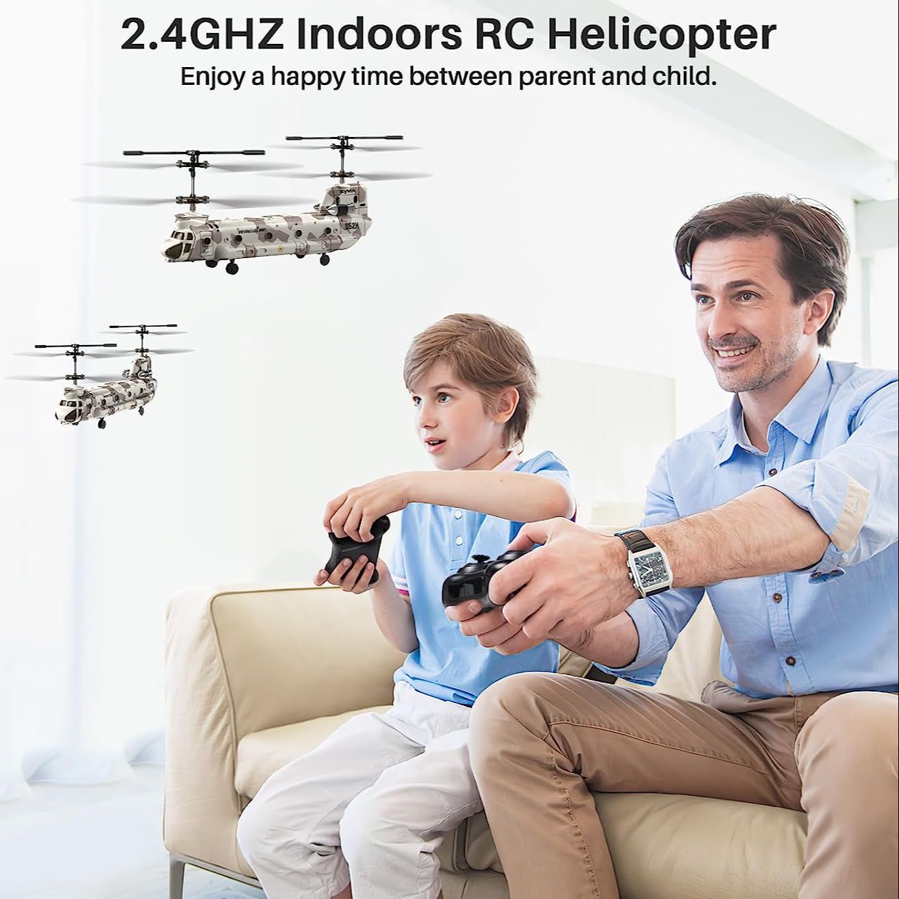 2.4GHZ Indoors RC Helicopter Enjoy a happy time between parent and