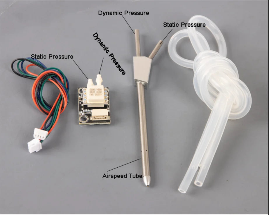 Dynamic Prossure Static Pressure Airspeed Tube 1 1 1