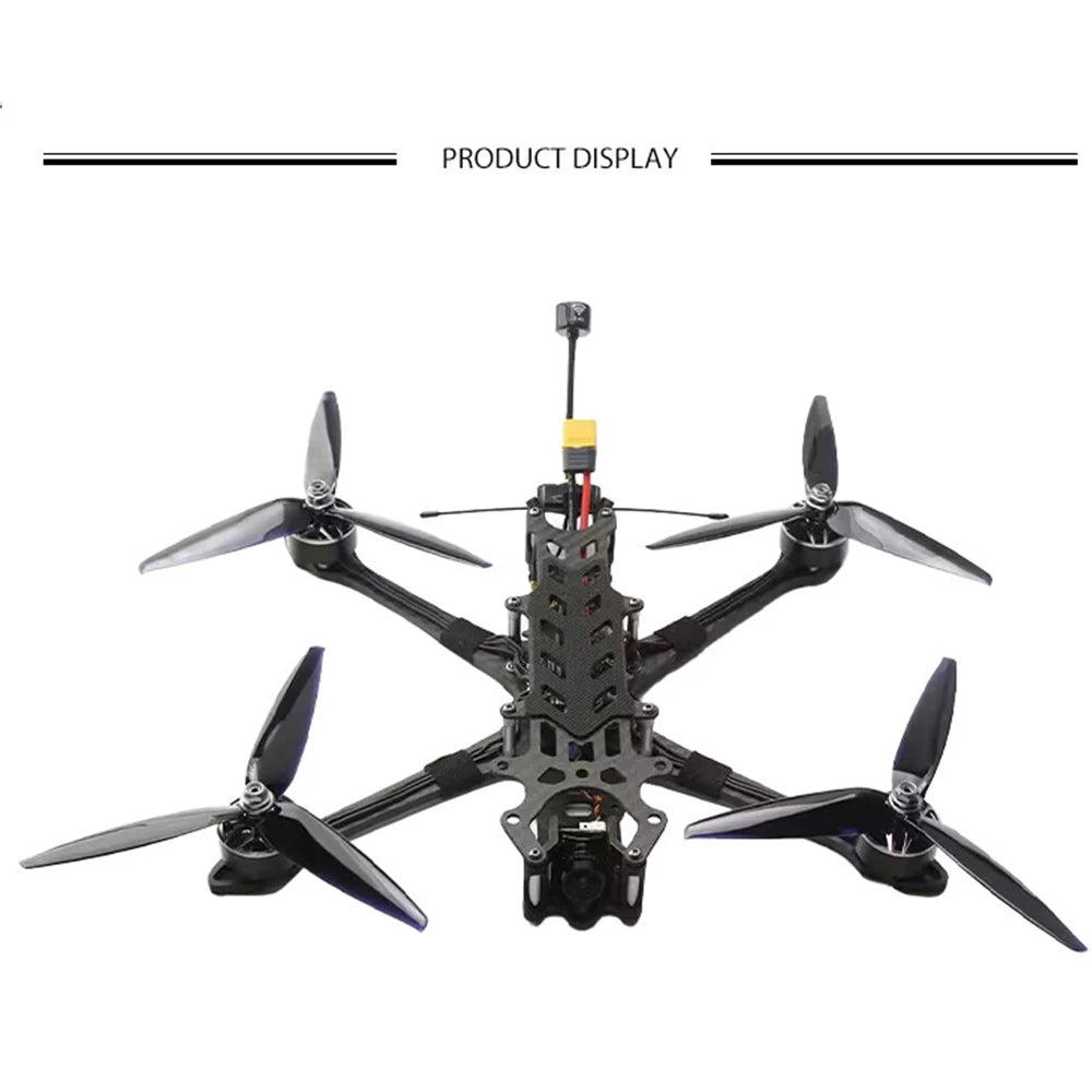 7 inch FPV, Aoft Technology drone features high-performance motors, carbon fiber frame, and advanced flight capabilities for outdoor use.