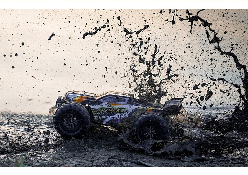 4WD RC Car With LED Remote Control Cars High Speed Drift Monster Truck for Kids