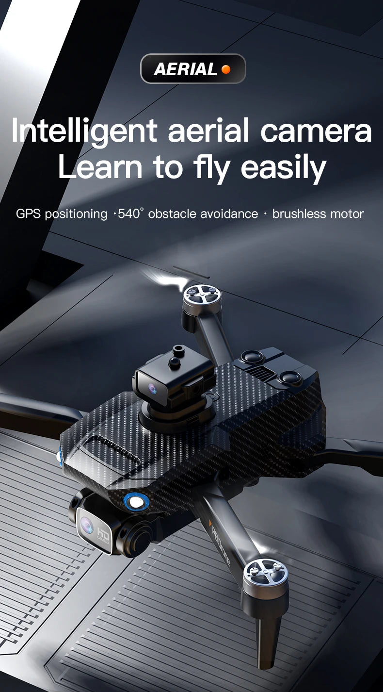 P8 Pro GPS Drone, intelligent aerial camera learn to fly easily gps positioning 5408