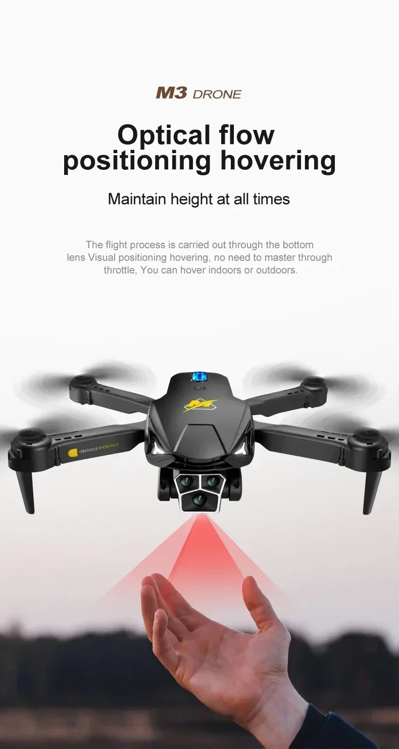 M3 Drone, m3 drone optical flow positioning hovering carry out flight process through