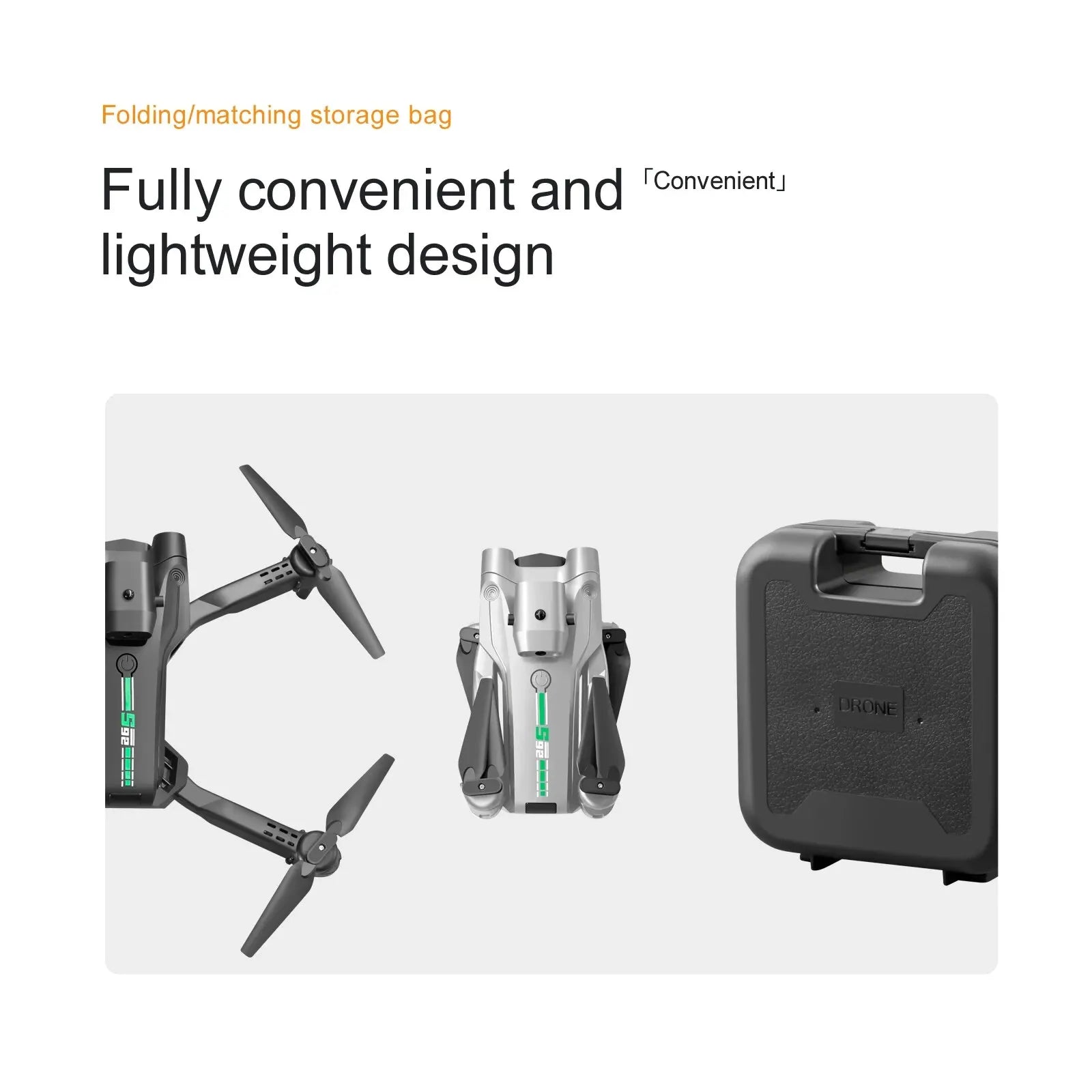 S92 Drone - HD 4K Camera Drone with High Grip, Foldable, Mini RC, WiFi, Aerial Photography, Four-wheel Vehicle, Toys, Helicopter Camera 22 S92 Drone, drone bag is a folding/matching storage drone bag .