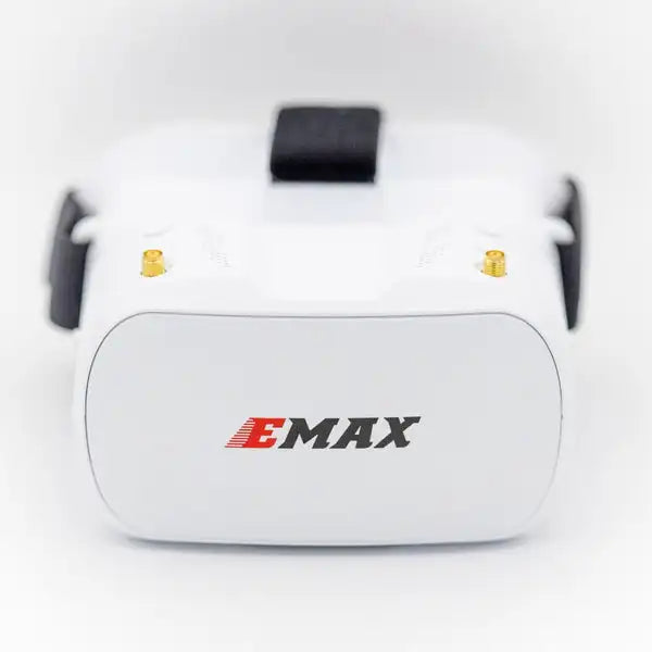 EMAX Tinyhawk 5.8G 48CH Diversity FPV Goggles - 4.3 Inches 480*320 Video Headset With Dual Antennas 4.2V 1800mAh Battery For RC Dr 14 EMAX Tinyhawk 5.8G 48CH Diversity FPV Goggles, custom-fit to sit on a large variety of faces, any pilot will be able