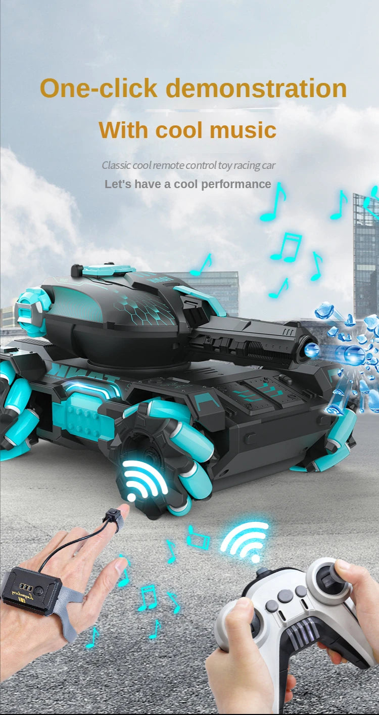 RC Car, one-click demonstration With cool music Classic coolremote control toy racing car Let'