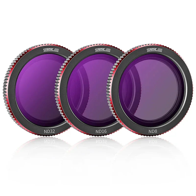 STARTRC Magnetic ND & CPL Filter Set for DJI NEO – CPL Filter Accessories ND8 ND16 ND32, 19×2.3mm, 1.2g/pc