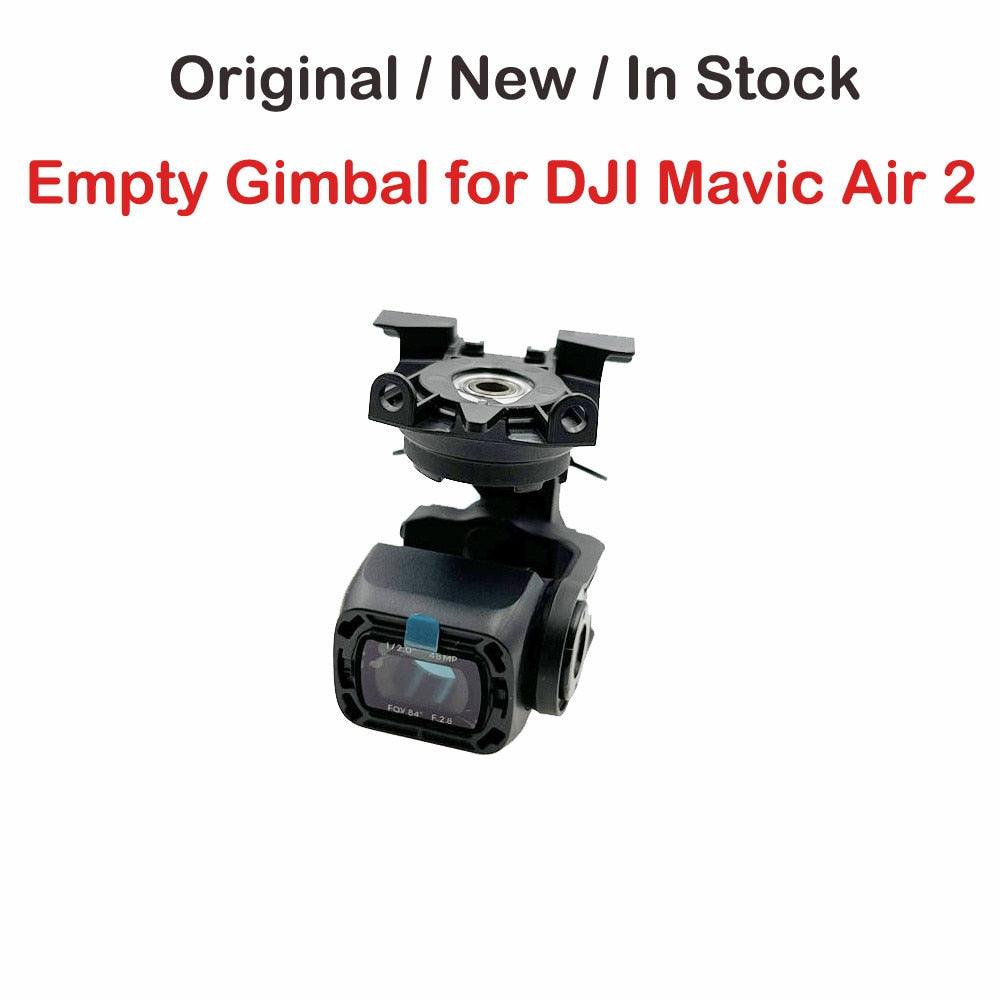 Gimbal Parts for DJI Mavic Air 2 - Gimbal Camera Motor Side/Back Cover Cap Set Lens Glass Ring Signal Flexible Cable (Used ) - RCDrone