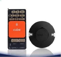 PX4 HEX Pixhawk Cube - Orange+ Here 3 GPS GNSS m8p W/ ADS-B Carrier Board Support S. Bus CPPM DSM Flight control - RCDrone