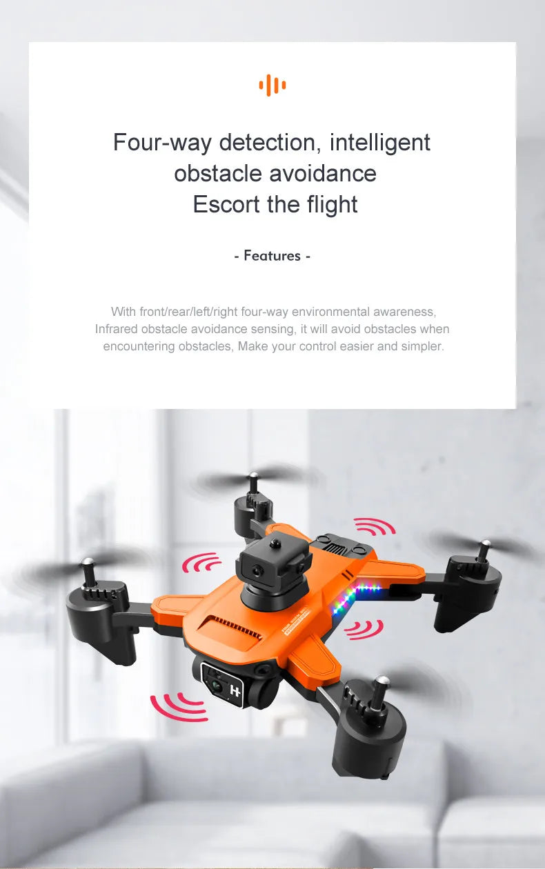 Q7 Drone, four-way detection, intelligent obstacle avoidance escort the