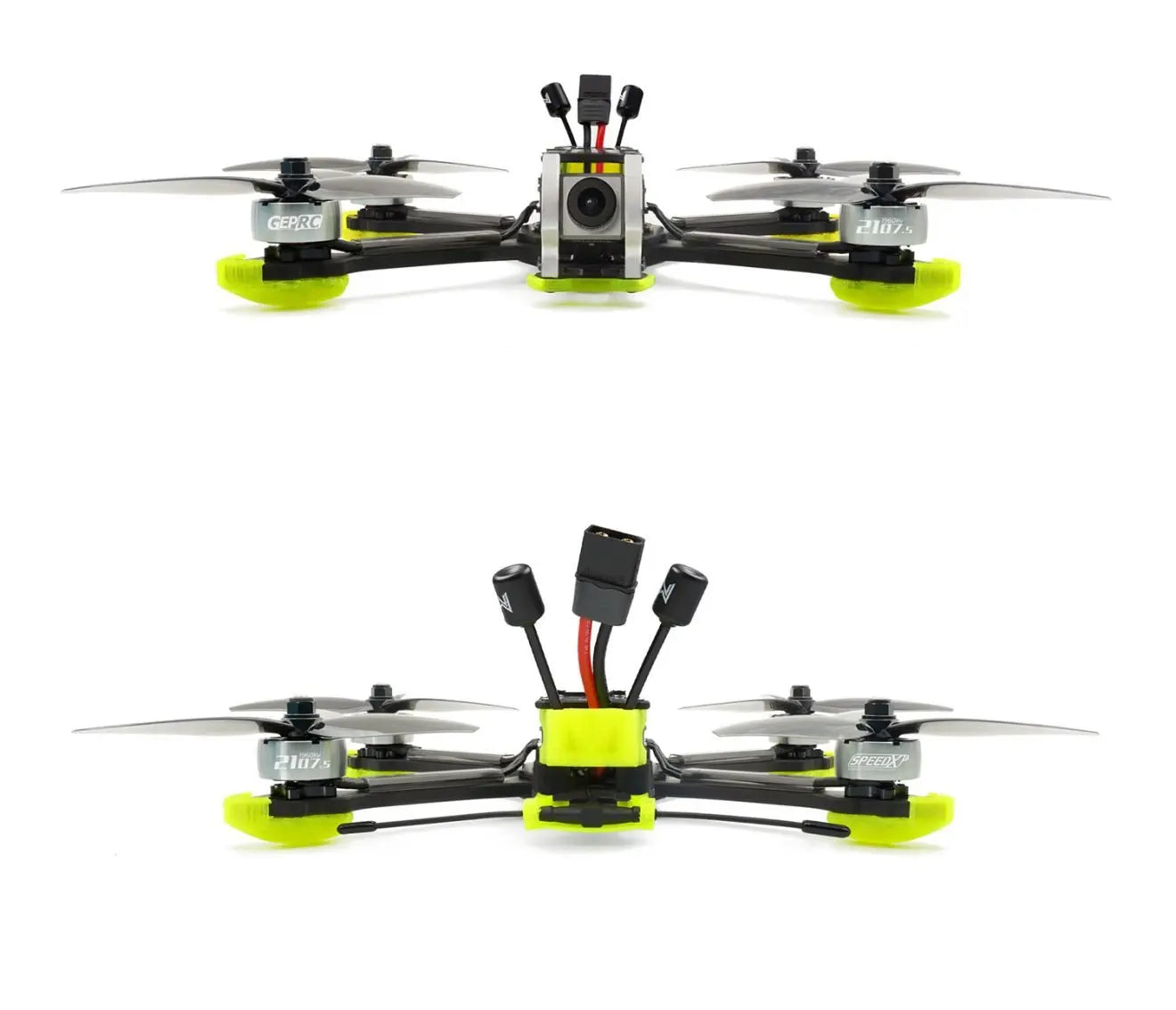 MARK5 HD AVATAR Freestyle FPV Drone, Specially designed independent capacitor and buzzer compartment for better performance and shaking reduction