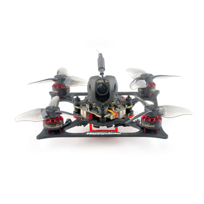 HappyModel Bassline - 2S 2inch Micro FPV Toothpick Drone X12 5in1 AIO Flight Controller 2.4G ELRS 400mW EX1103 KV11000 90mm Frame