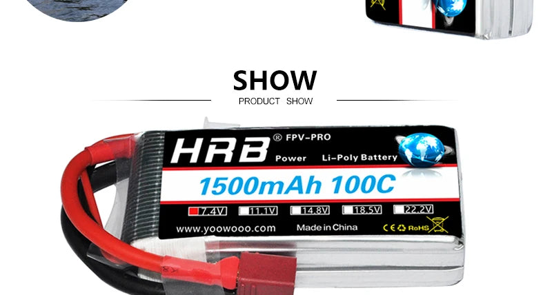 HRB 2S 3S 4S 5S 6S lipo Battery, SHOW PRODUCT SHOW @ FPV_PRO hrb Power Li