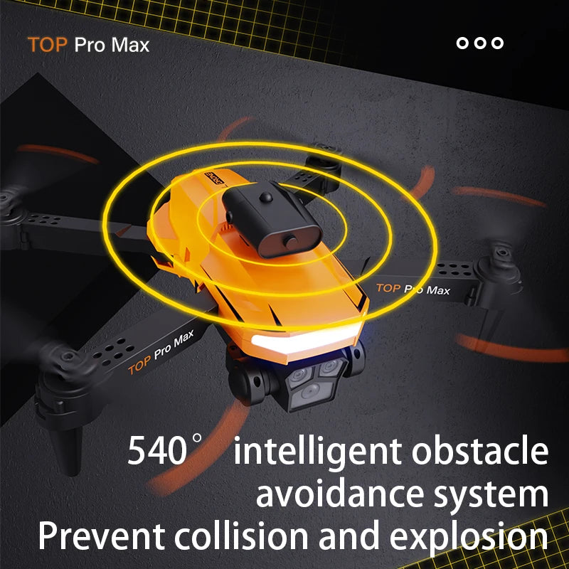 P18 Drone, TOP Pro Max 000 Top 540 intelligent obstacle avoidance system Prevent collision and explosion Max Top