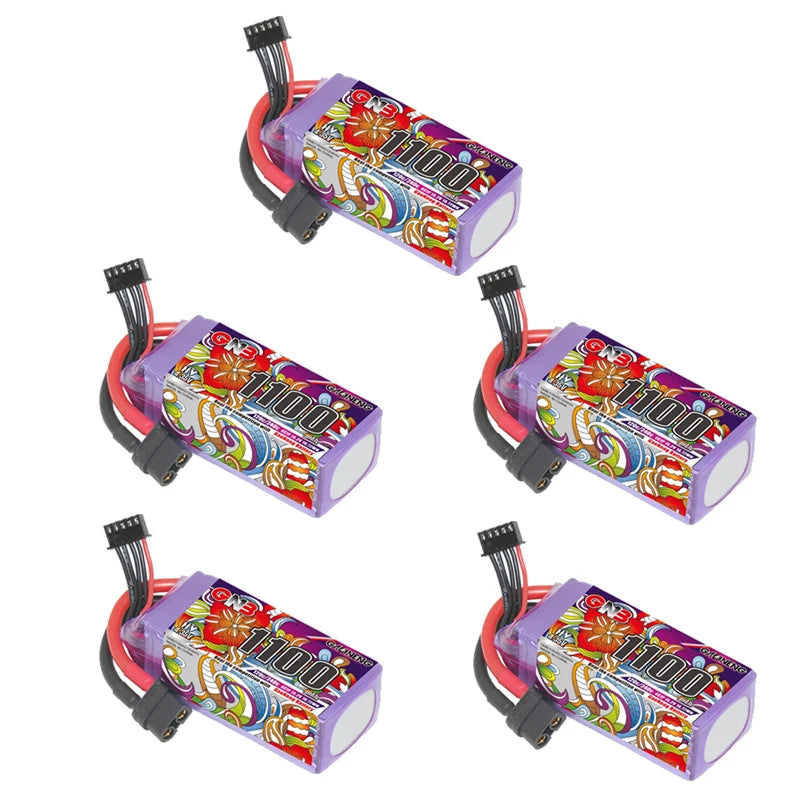 GAONENG GNB 4S HV 15.2V 1100mAh 120C Lipo Battery For FPV Racing Drone