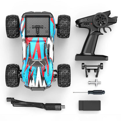 MJX Hyper Go 1/16 Brushless RC Car 4WD, 2845 Motor, 45A ESC, 45km/h, 2.4G Remote, 7.4V 1050mAh, Models 16208/16209