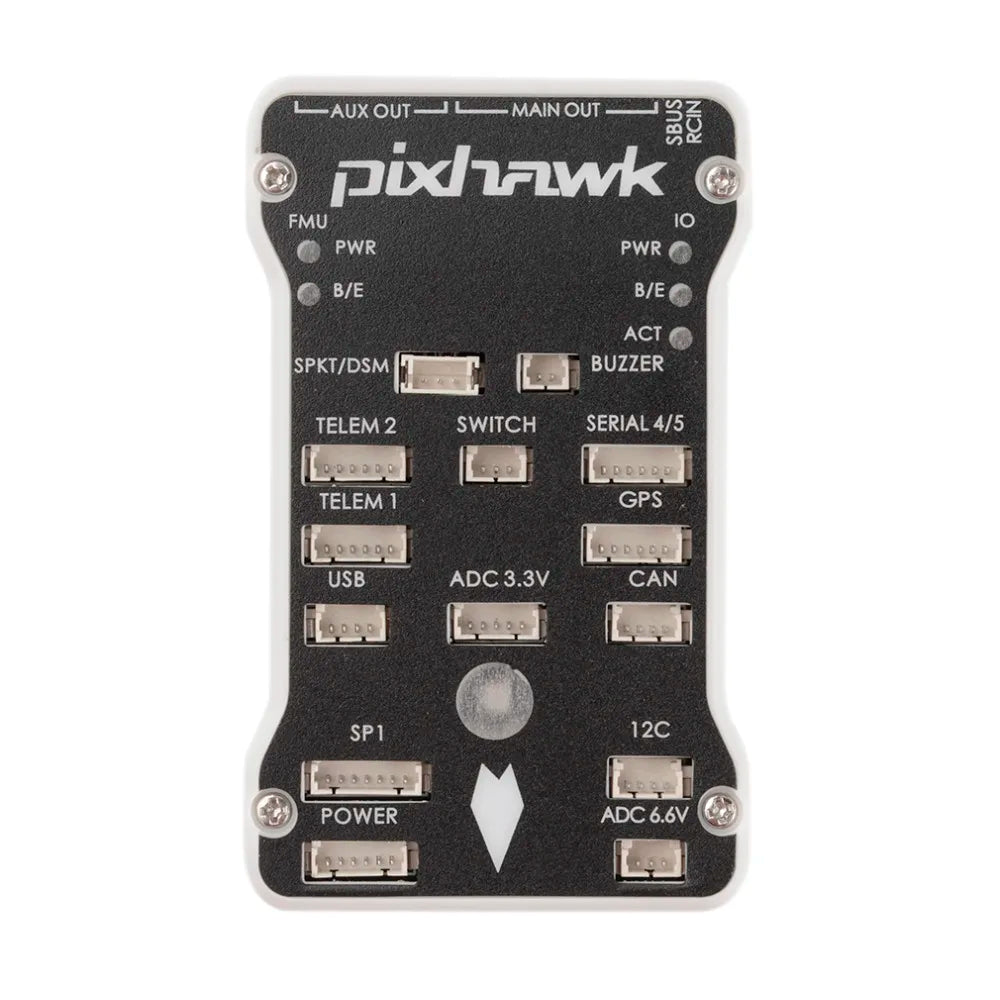Pixhawk is with new 32 bit chip and sensor technology . the board integrates with