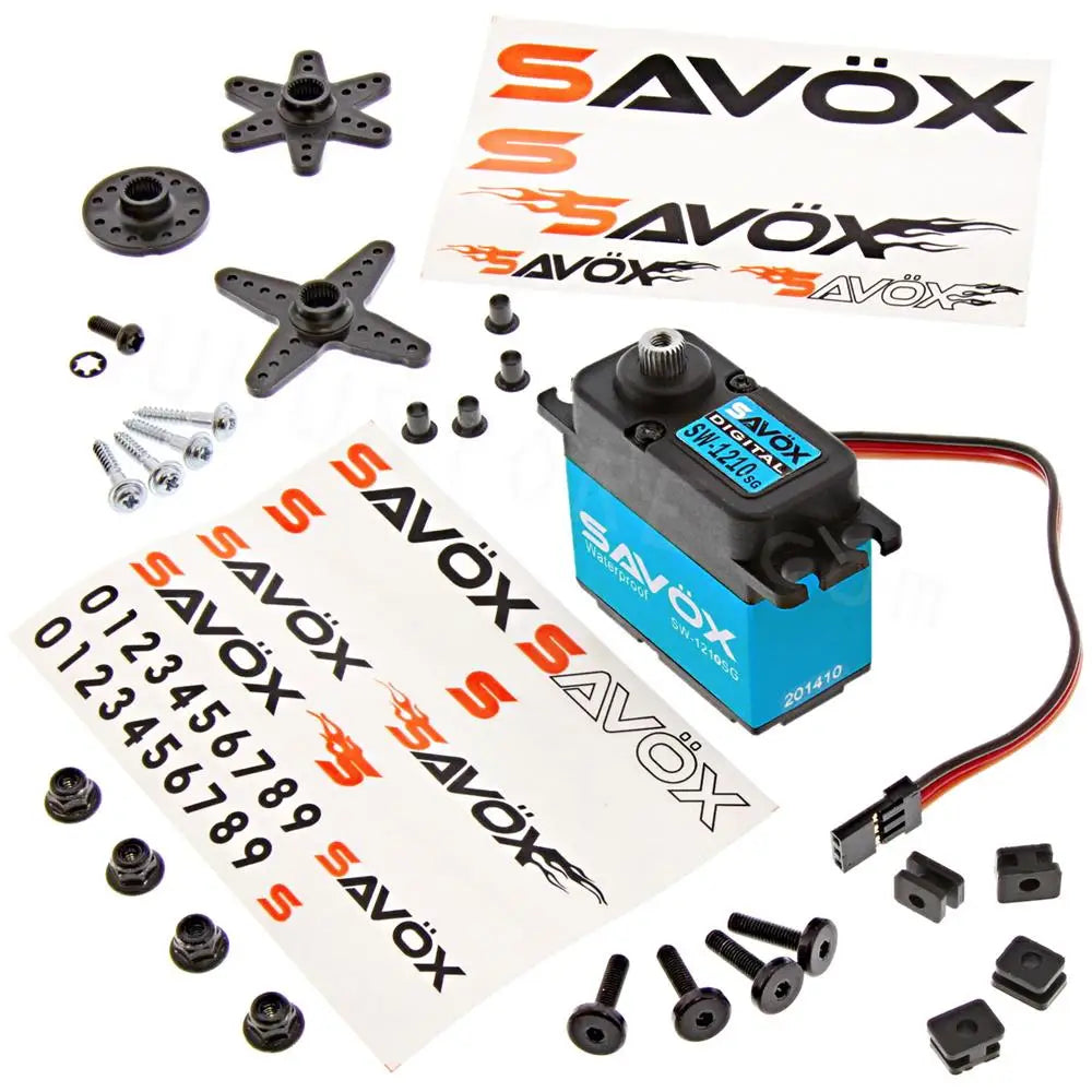 Savox SW-1210SG Servo, this is a great upgrade if your looking to drive your RC vehicle in any condition