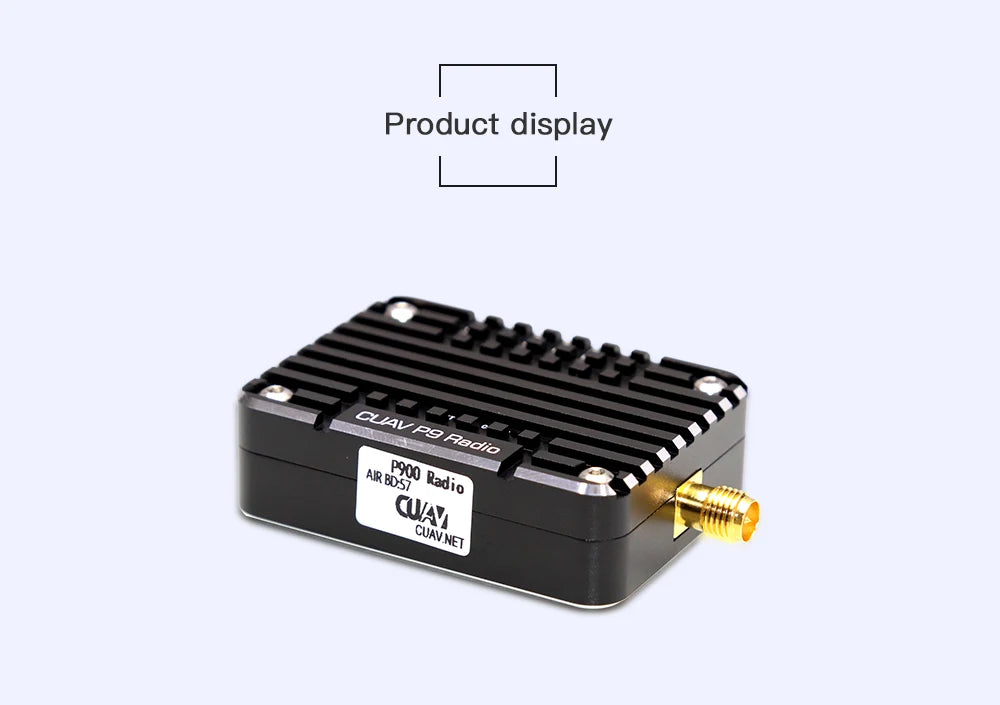 CUAV P9 - 900MHZ Radio Telemetry Wireless Transmission Module Pix for FPV Data Transmission Station Pixhack Pixhawk Long Range System for Drone 9 CUAV P9, Product display AIR 8057 CUAVFs Radio PAc Redio CN