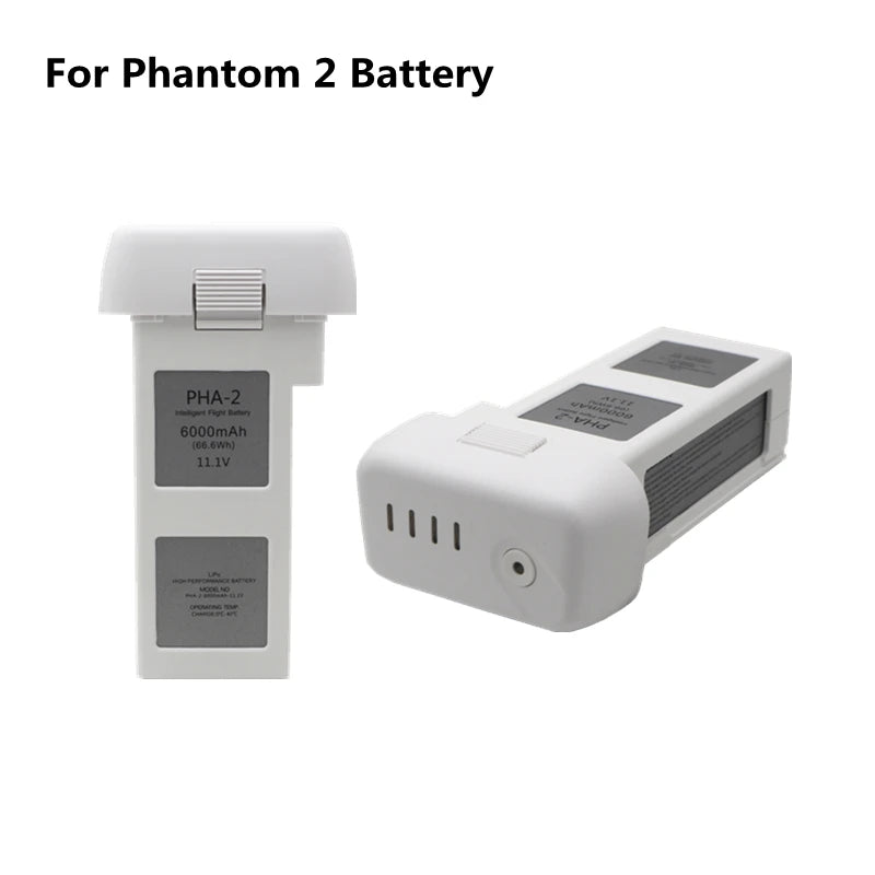 New Phantom 2 Battery - 11.1V 6000mAh Lipo Battery for Phantom 2 Vision series drone replacement battery Modular Battery 7 New Phantom 2 Battery, Phantom 2 Battery PHA-2 6OOOMAh (C6.6wh) IL
