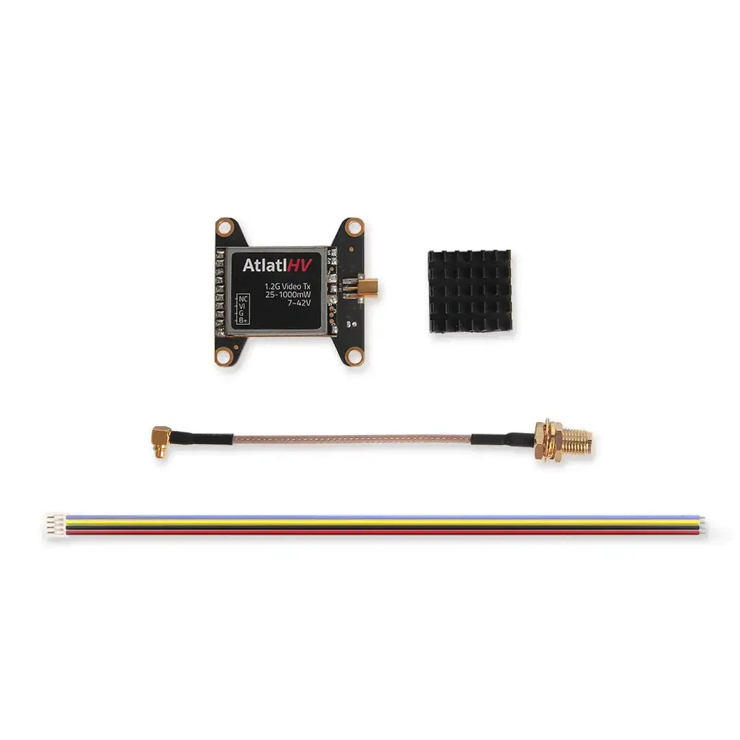 HolyBro Atlatl HV V2 1.2GHz 1W VTX - 2-8S LiPo 30.5X30.5mm Video Transmitter for FPV Long Range Drone DIY Parts 9 HolyBro Atlatl HV V2 1.2GHz 1W VTX, AtlatlHV 23G 0domW 1OOOmW 7-
