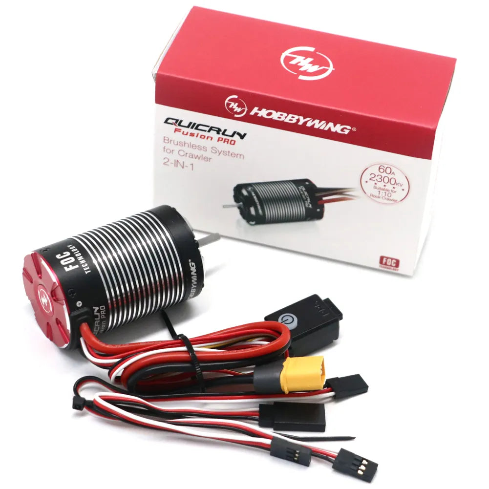 HobbyWing QuicRun Fusion Pro - 540 2300KV Brushless Sensory Motor HobbyWing QuicRun Fusion Pro - 540 2300KV Brushless Sensory Motor