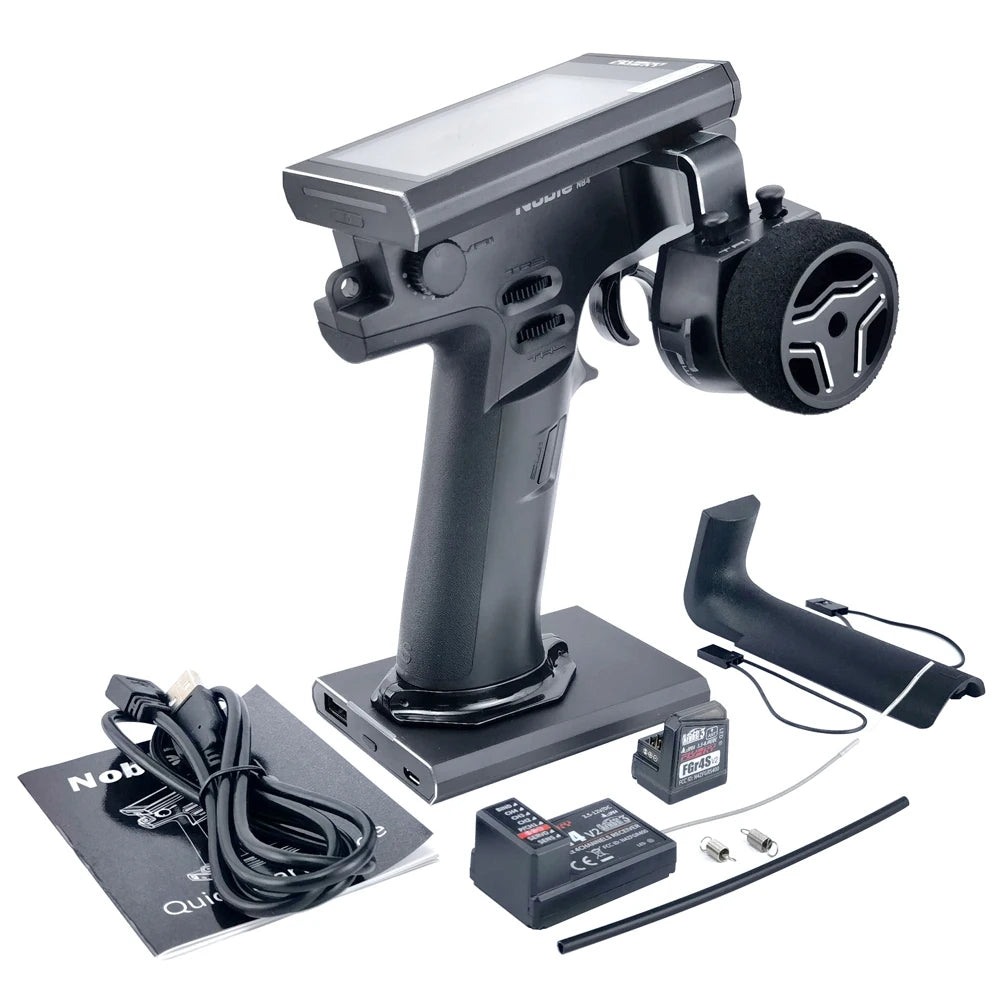 Flysky NB4 FS-NB4 - 2.4G 4CH Noble Radio Transmitter with FGR4 FGR4S Receiver Color Touch Screen for RC Boat Car 7 Flysky NB4 FS-NB4, We provide you with the best product and service